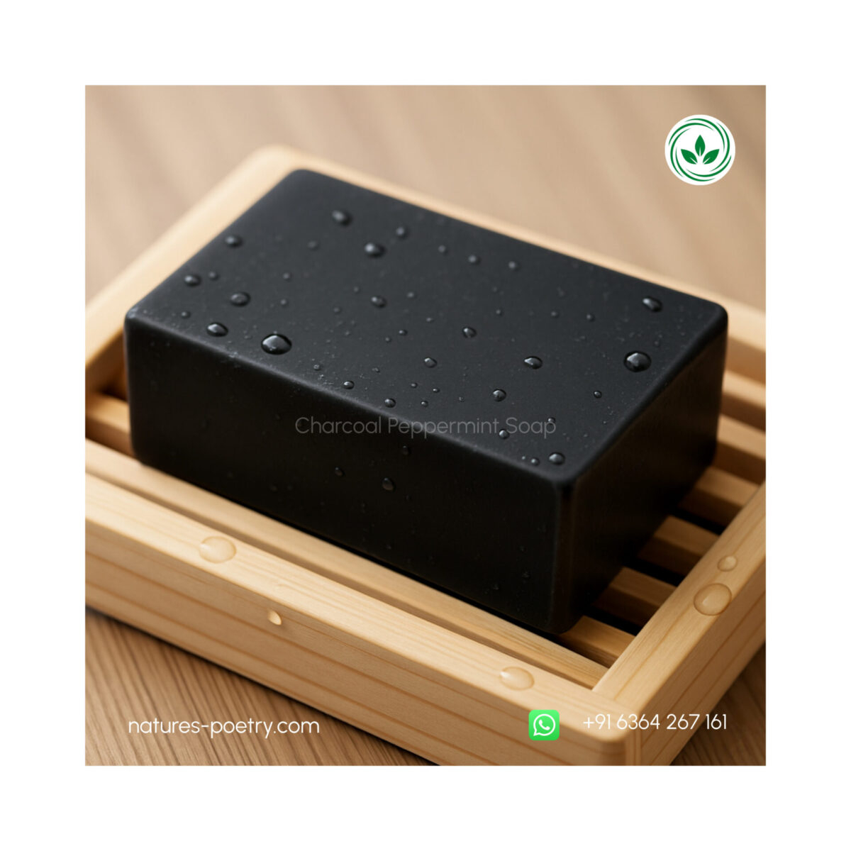 Charcoal Peppermint Soap